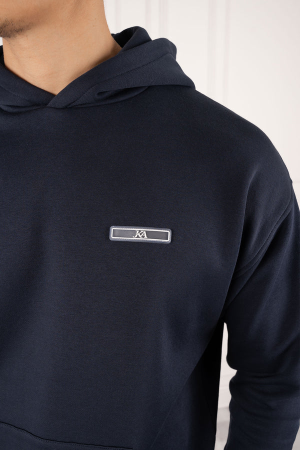 Day To Day Slim Fit Hoodie - Navy