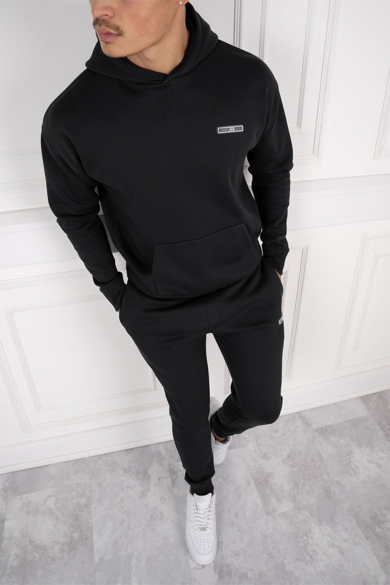 Day To Day Slim Fit Hoodie - Black