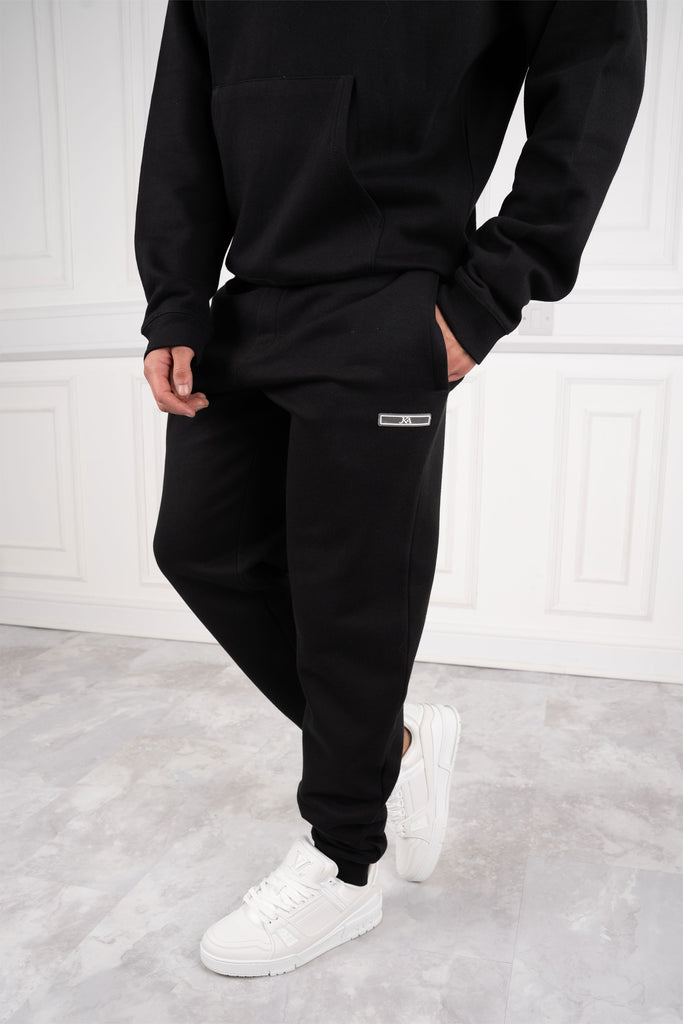 Day To Day Oversized Full Tracksuit - Black