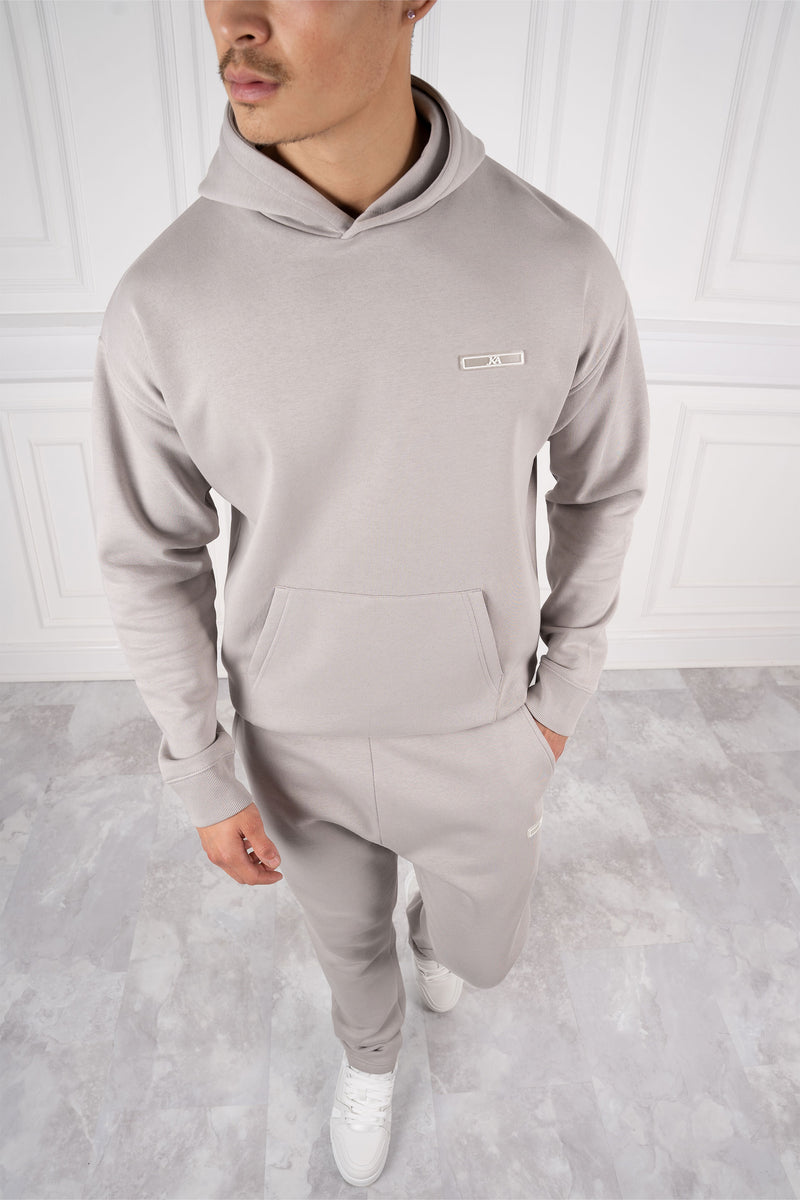 Day To Day Straight Leg TS Hoodie - Grey