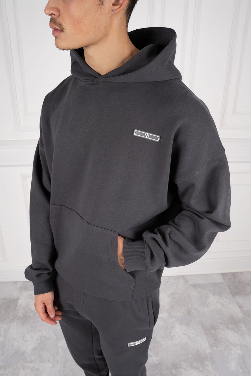 Day To Day Oversized Hoodie - Charcoal