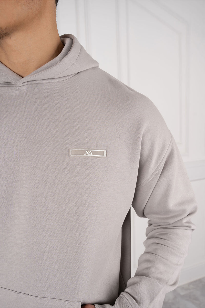 Day To Day Straight Leg TS Hoodie - Grey