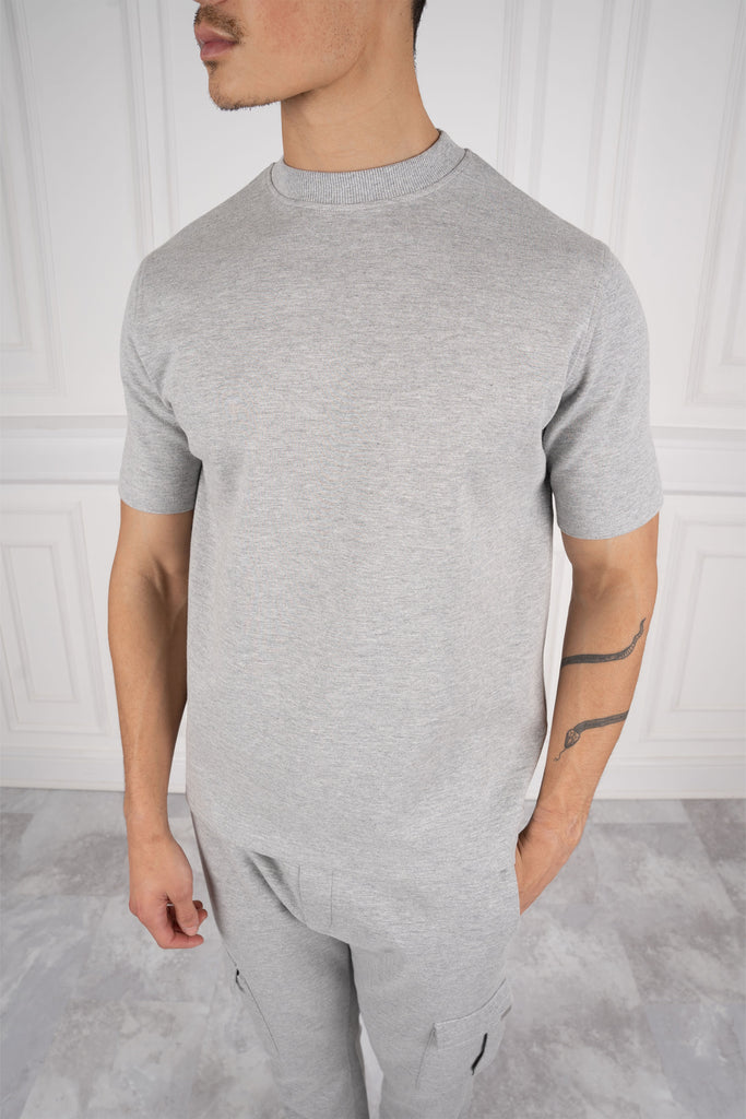 Day To Day Slim Fit T-Shirt - Grey Marl