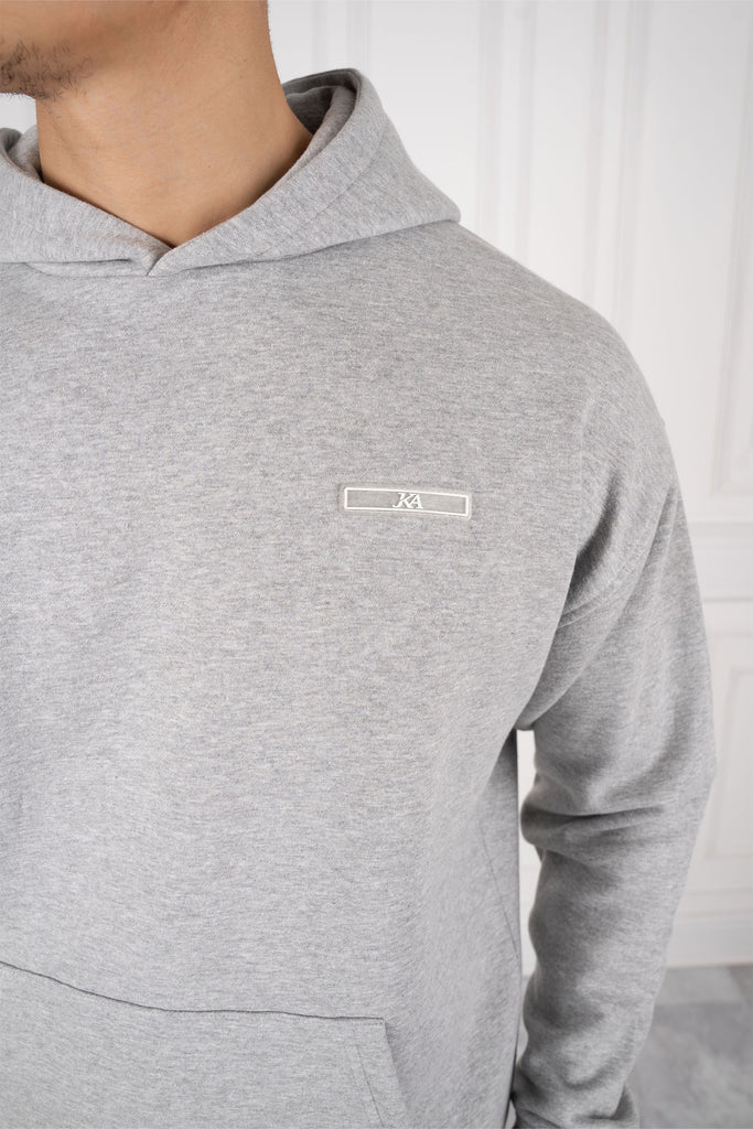 Day To Day Straight Leg TS Hoodie - Grey