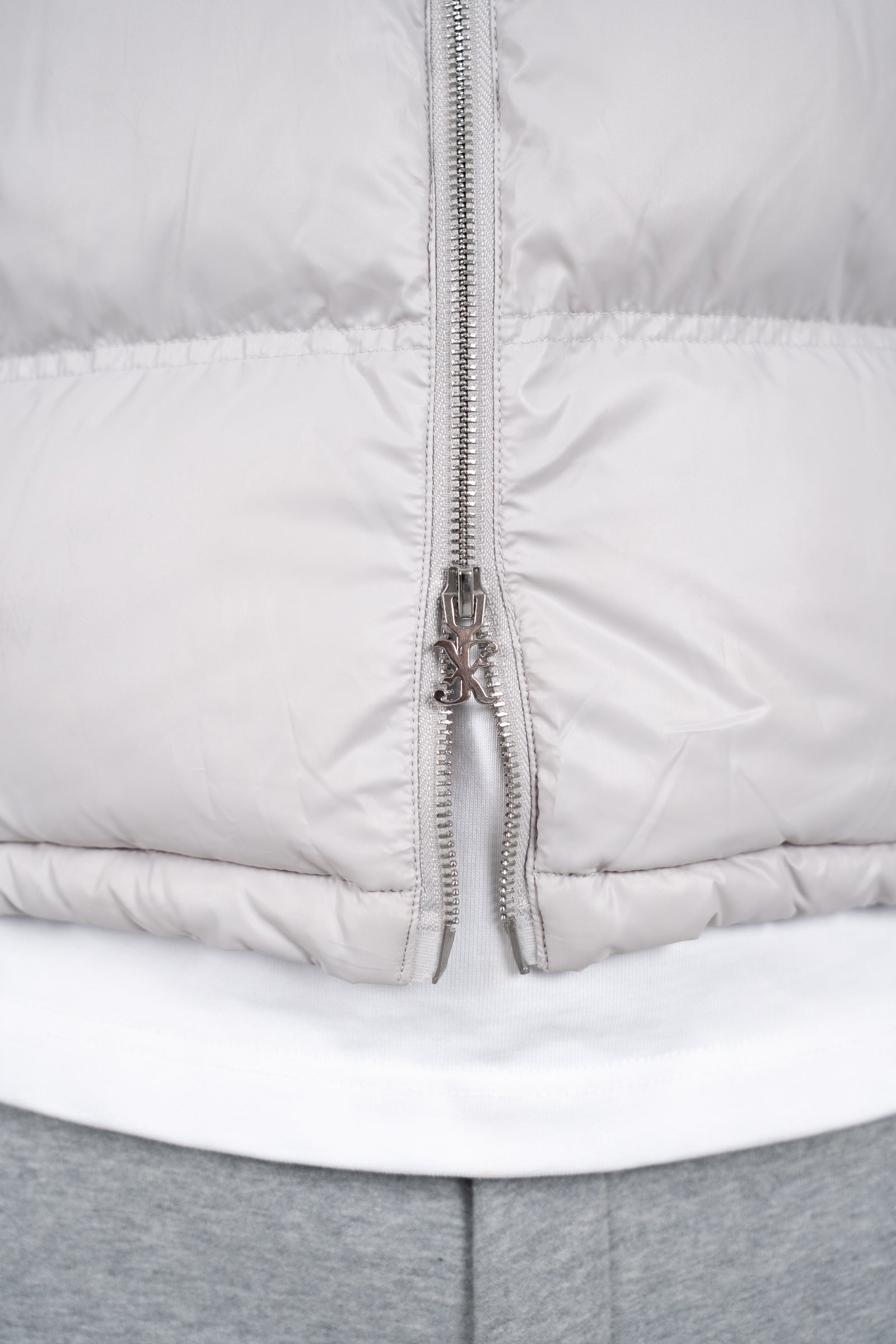 Altitude Boxy Puffer Jacket - Grey