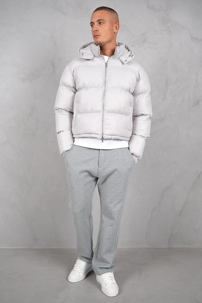 Altitude Boxy Puffer Jacket - Grey