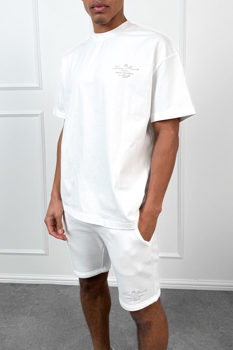Amalfi Resort  T-Shirt - Off White