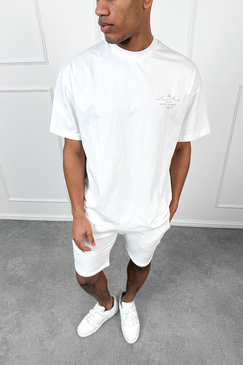 Amalfi Resort  T-Shirt - Off White