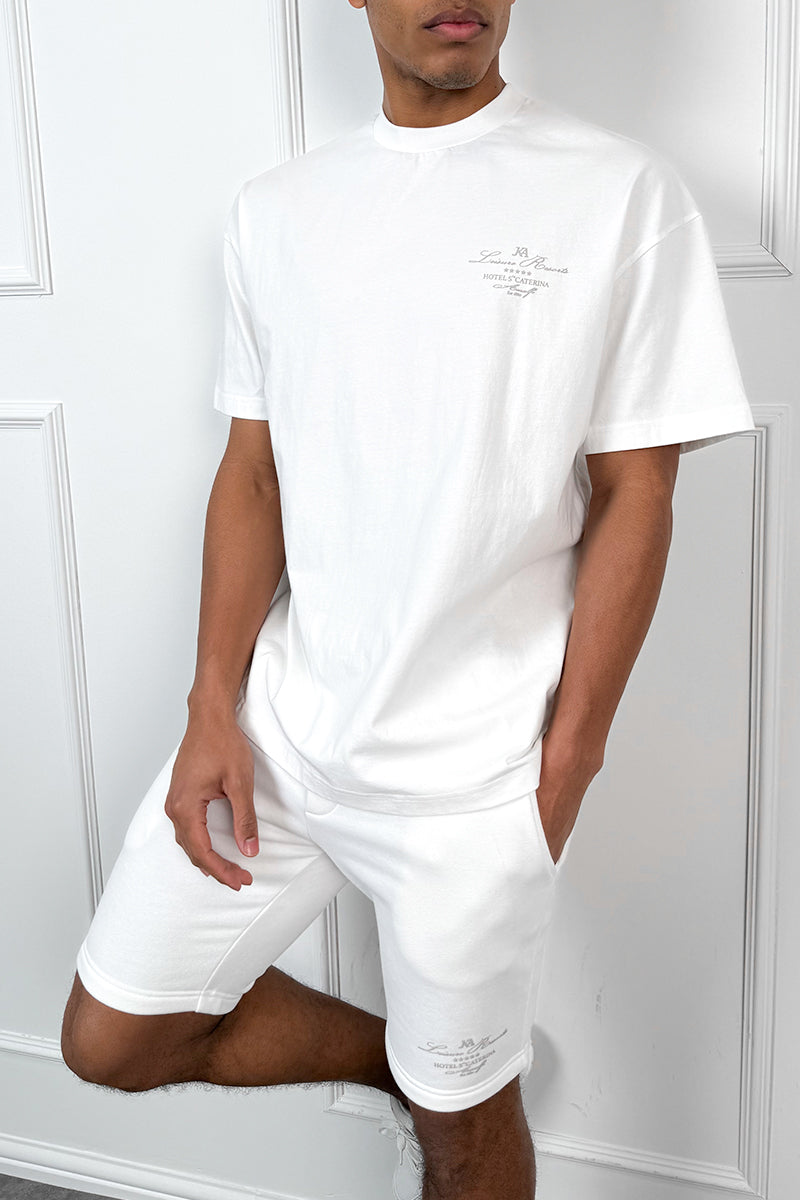Amalfi Resort  T-Shirt - Off White