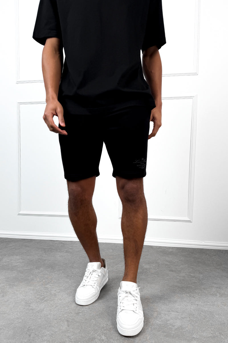 Amalfi Resort T-Shirt - Black