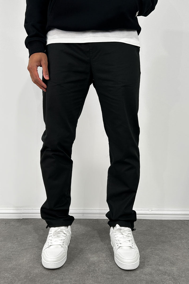 Essential Ripstop Straight Leg Cargo Pant - Black