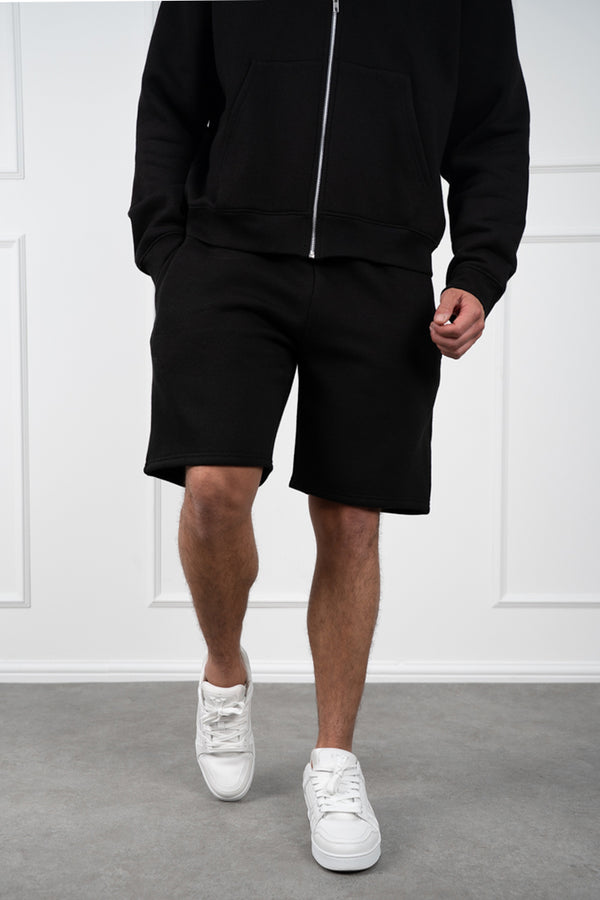 Relaxed Fit Shorts - Black