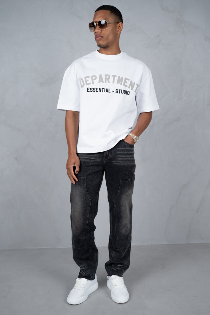 Boxy Department T-Shirt - White