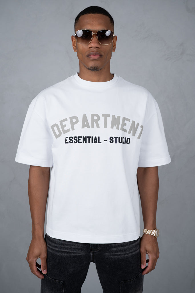 Boxy Department T-Shirt - White