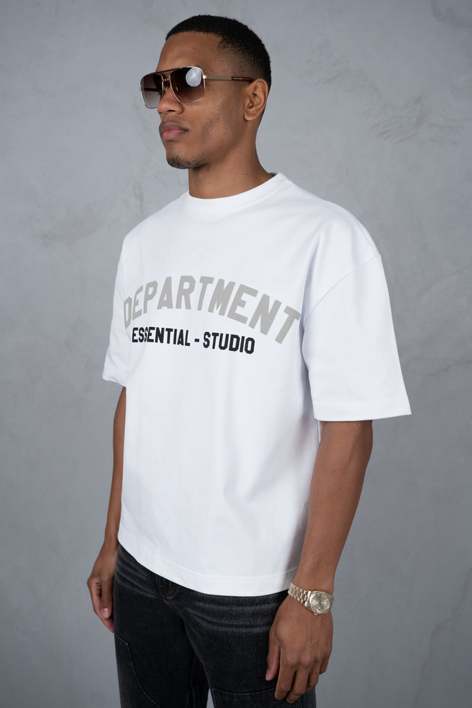 Boxy Department T-Shirt - White