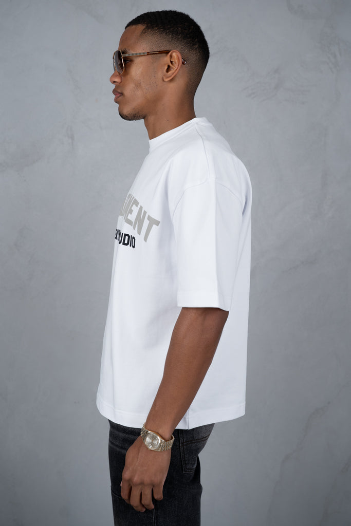 Boxy Department T-Shirt - White