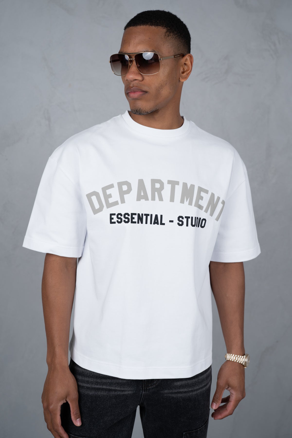 Boxy Department T-Shirt - White