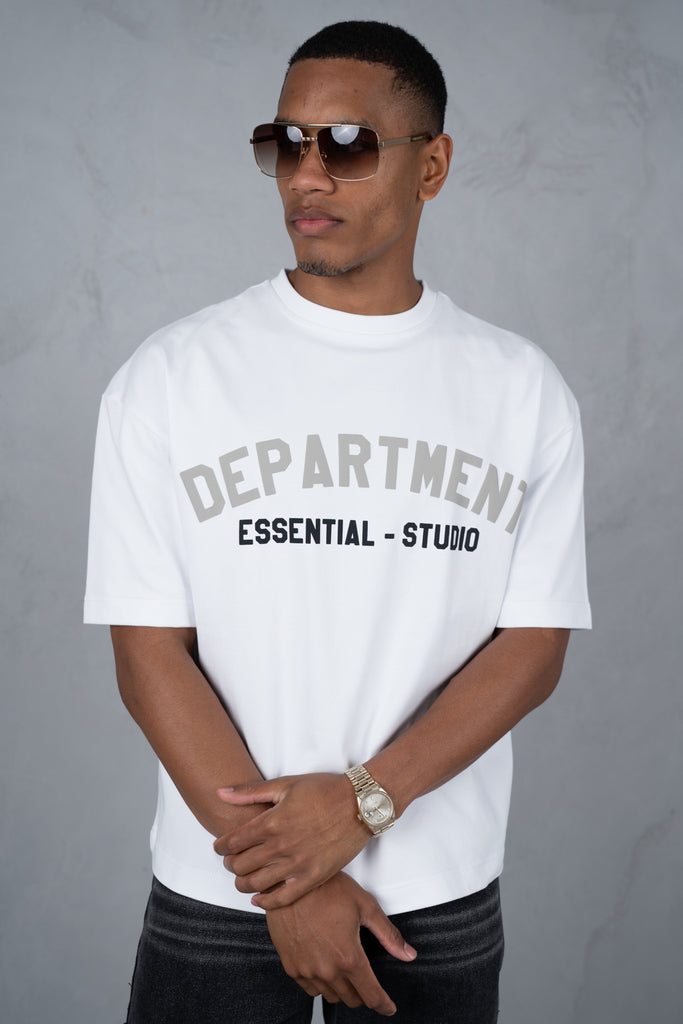 Boxy Department T-Shirt - White