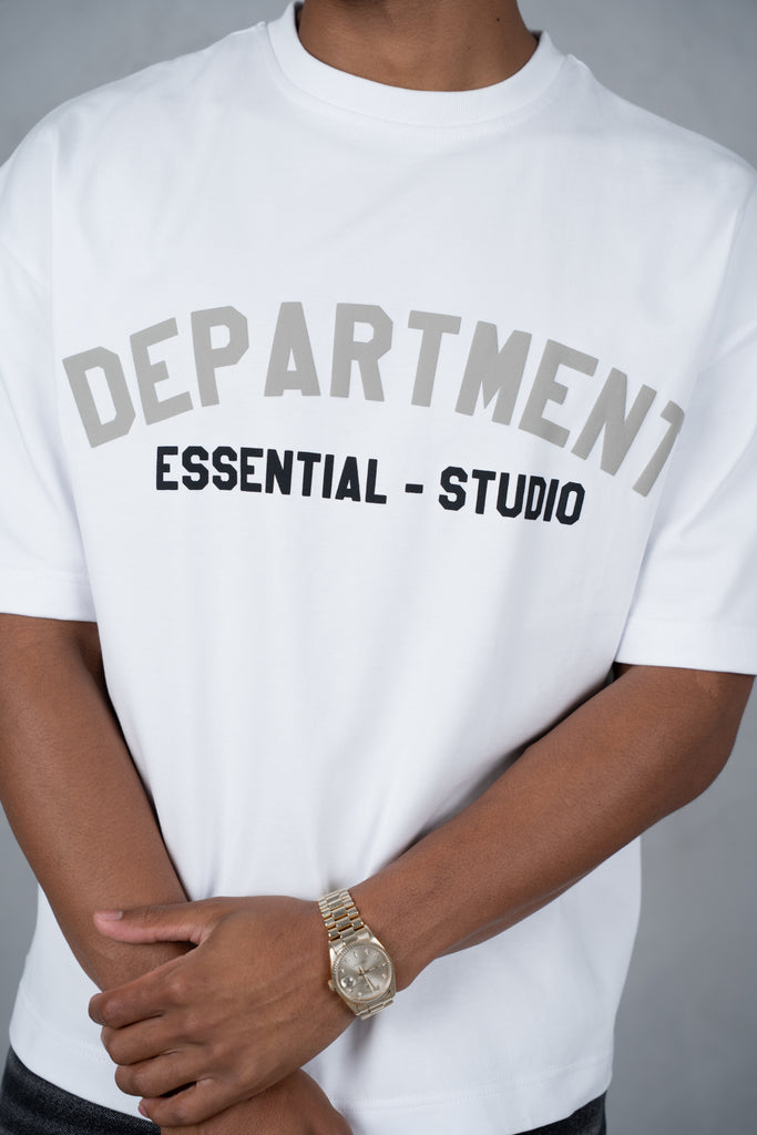 Boxy Department T-Shirt - White