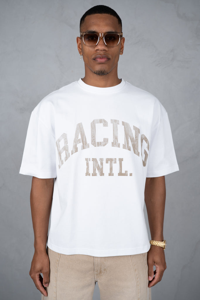 Boxy Racing INTL T-Shirt - White