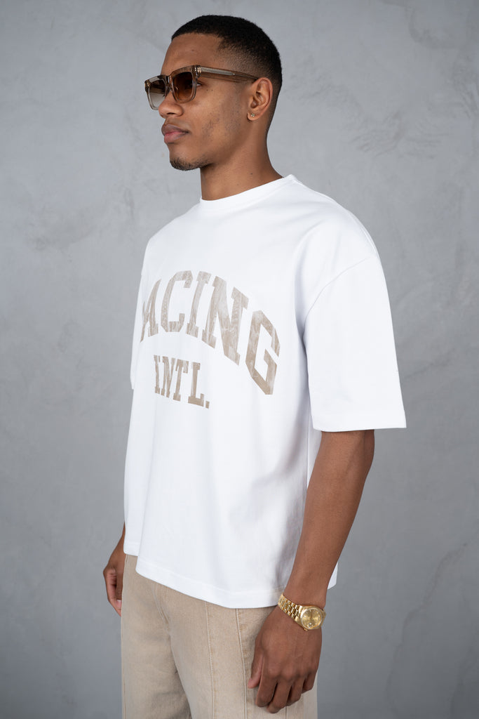 Boxy Racing INTL T-Shirt - White