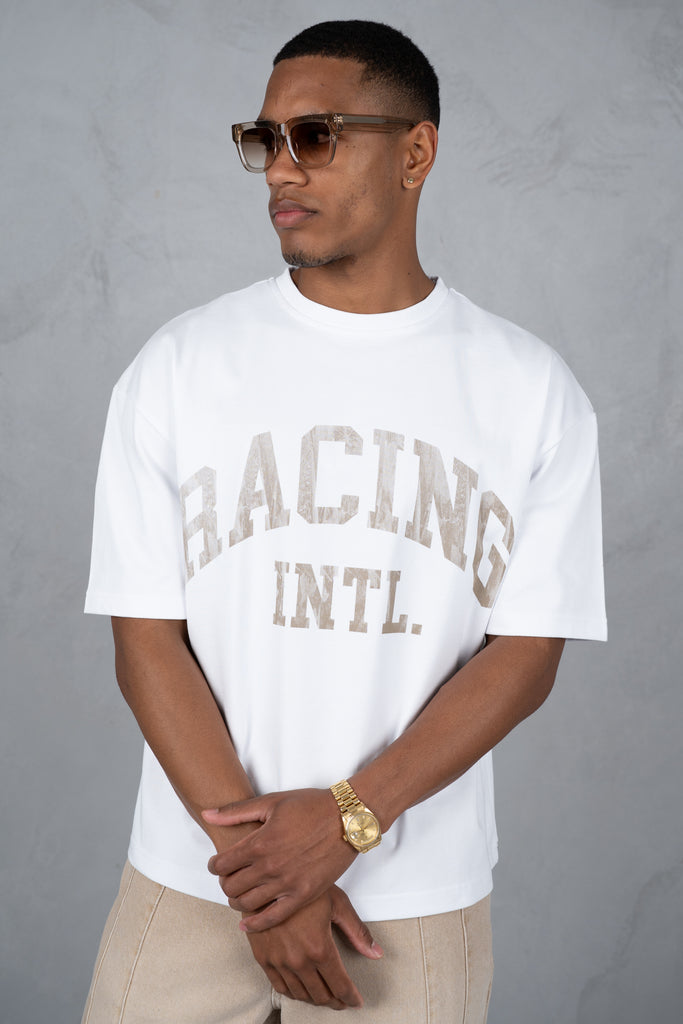 Boxy Racing INTL T-Shirt - White