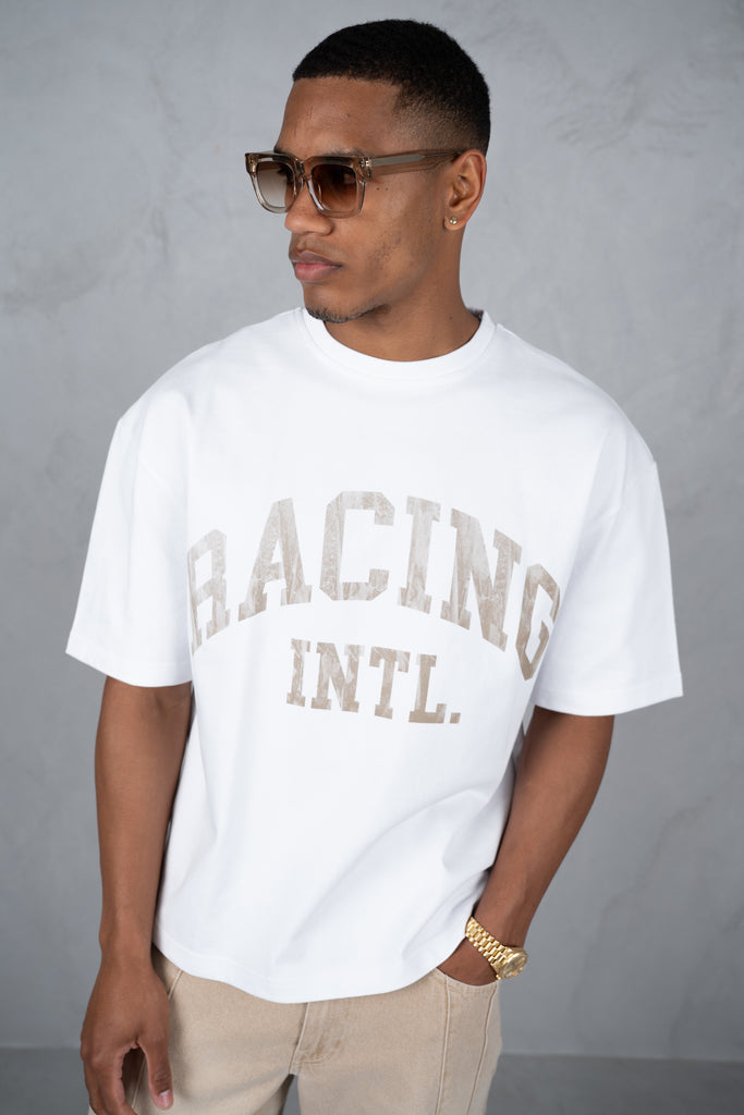Boxy Racing INTL T-Shirt - White