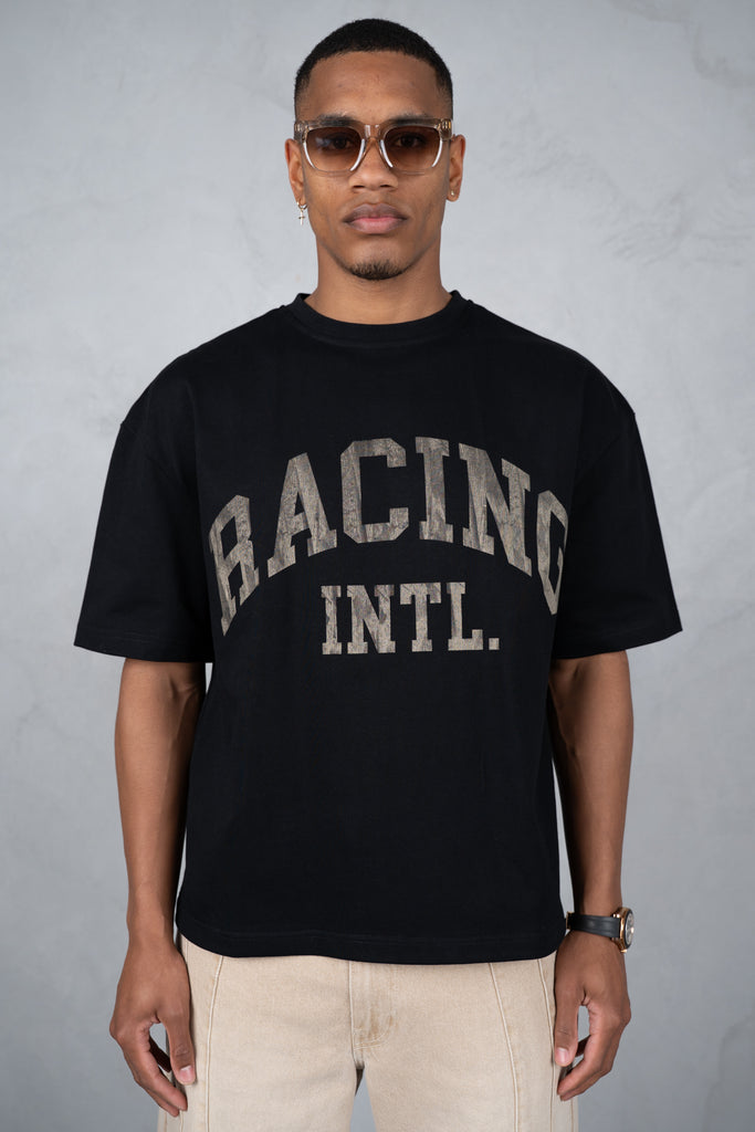 Boxy Racing INTL T-Shirt - Black