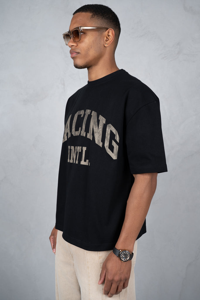 Boxy Racing INTL T-Shirt - Black