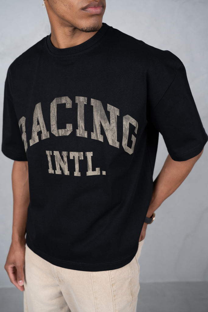 Boxy Racing INTL T-Shirt - Black