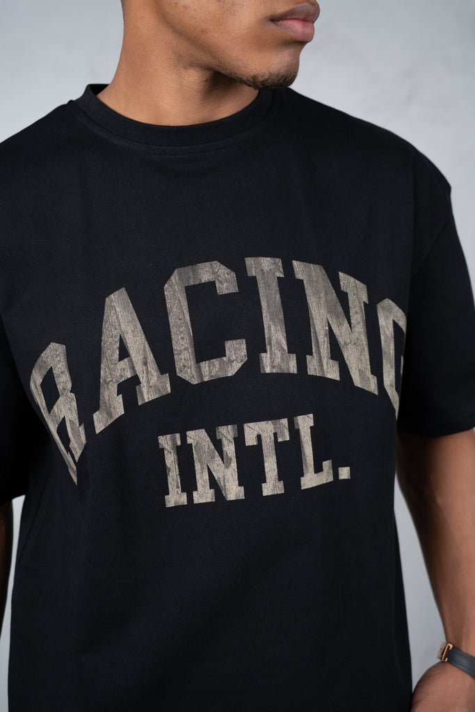 Boxy Racing INTL T-Shirt - Black