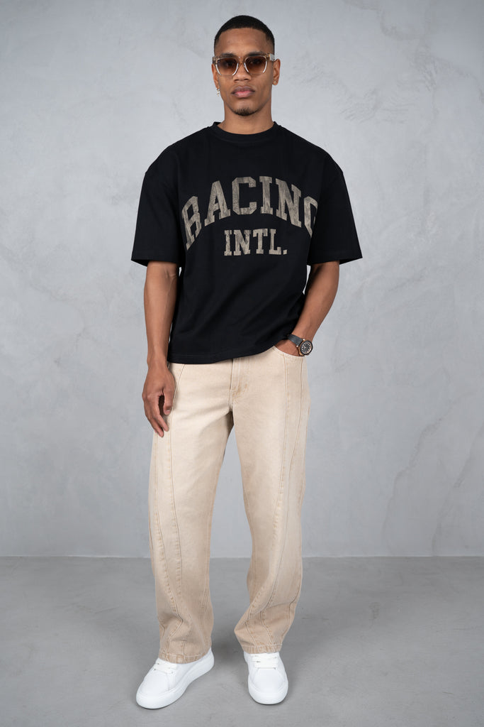 Boxy Racing INTL T-Shirt - Black