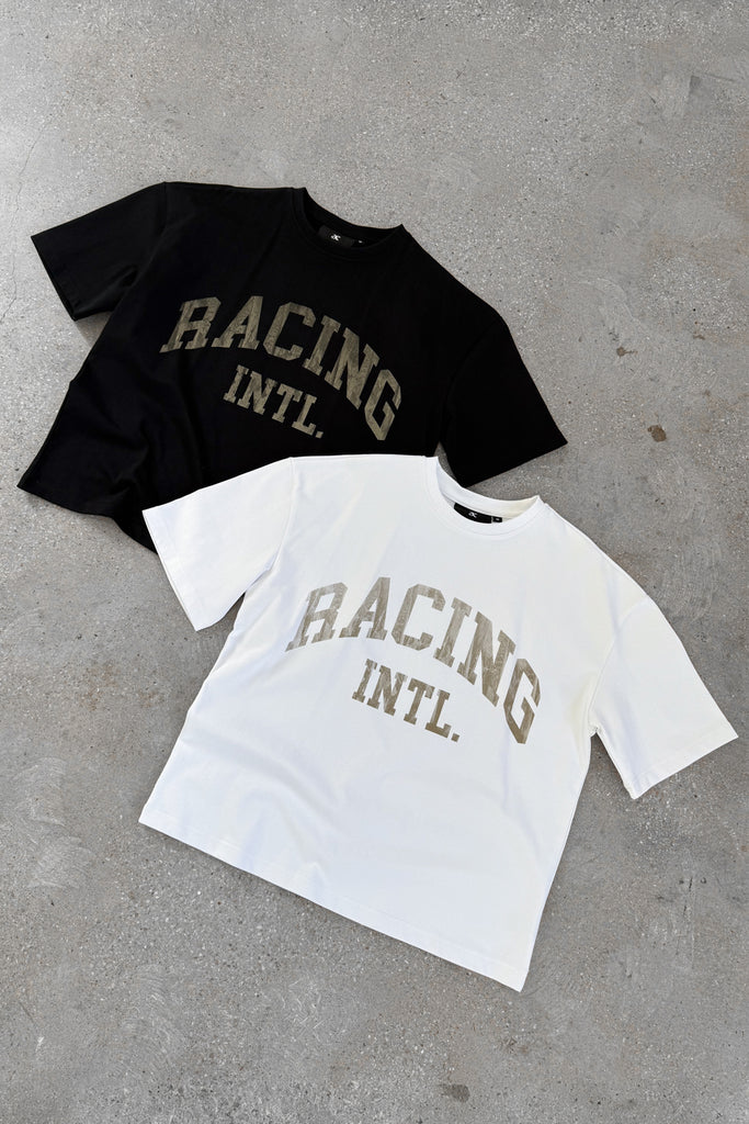 Boxy Racing INTL T-Shirt - Black