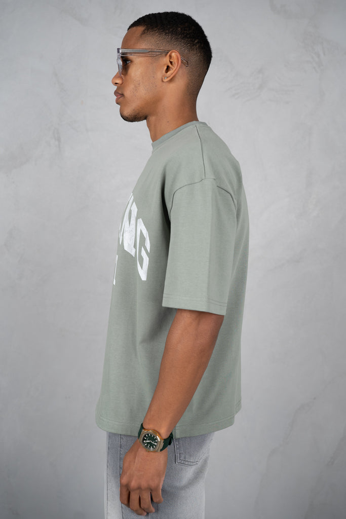 Boxy Racing INTL T-Shirt - Khaki