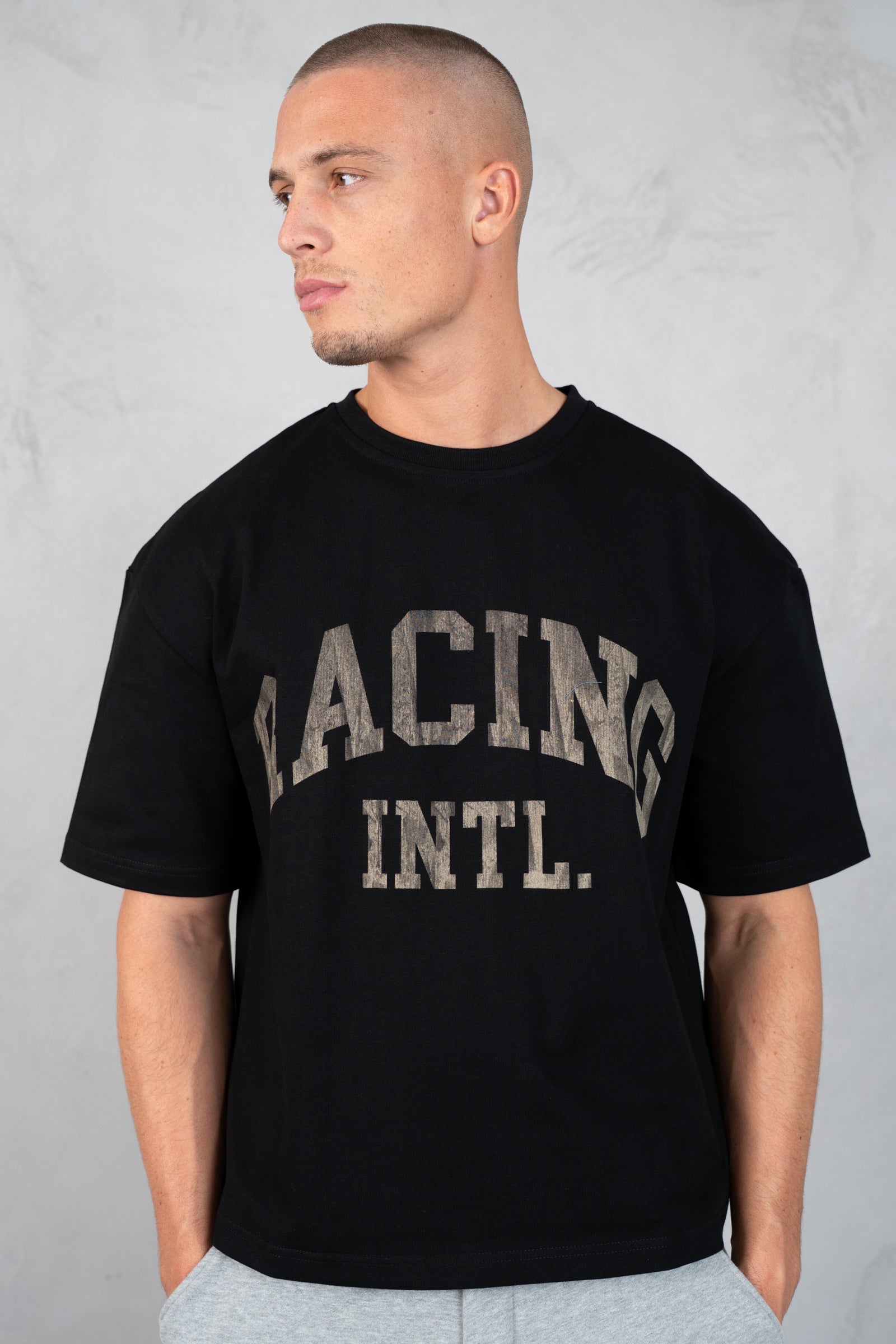 Boxy Racing INTL T-Shirt - Black