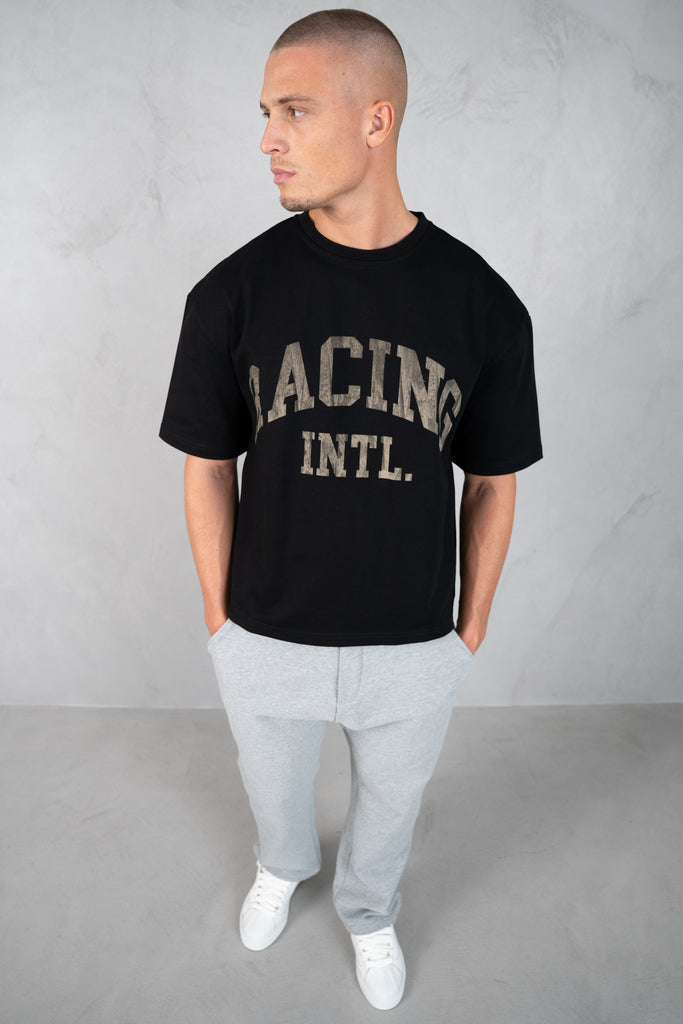 Boxy Racing INTL T-Shirt - Black