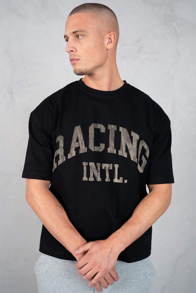 Boxy Racing INTL T-Shirt - Black