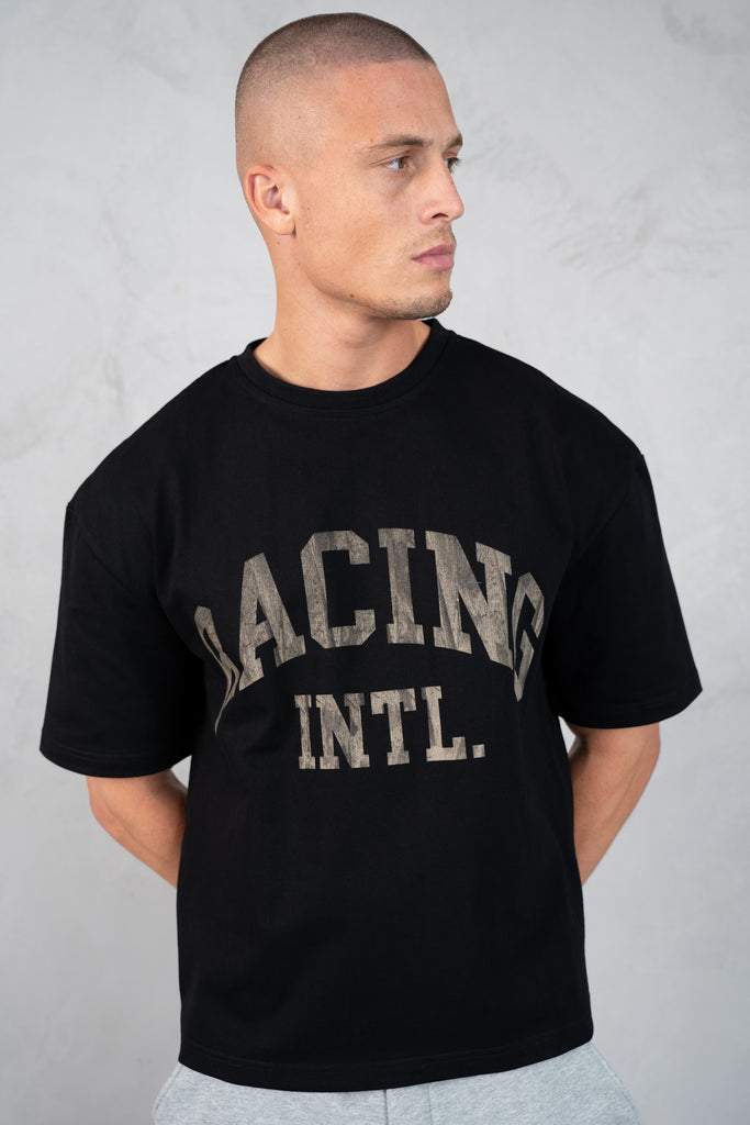 Boxy Racing INTL T-Shirt - Black