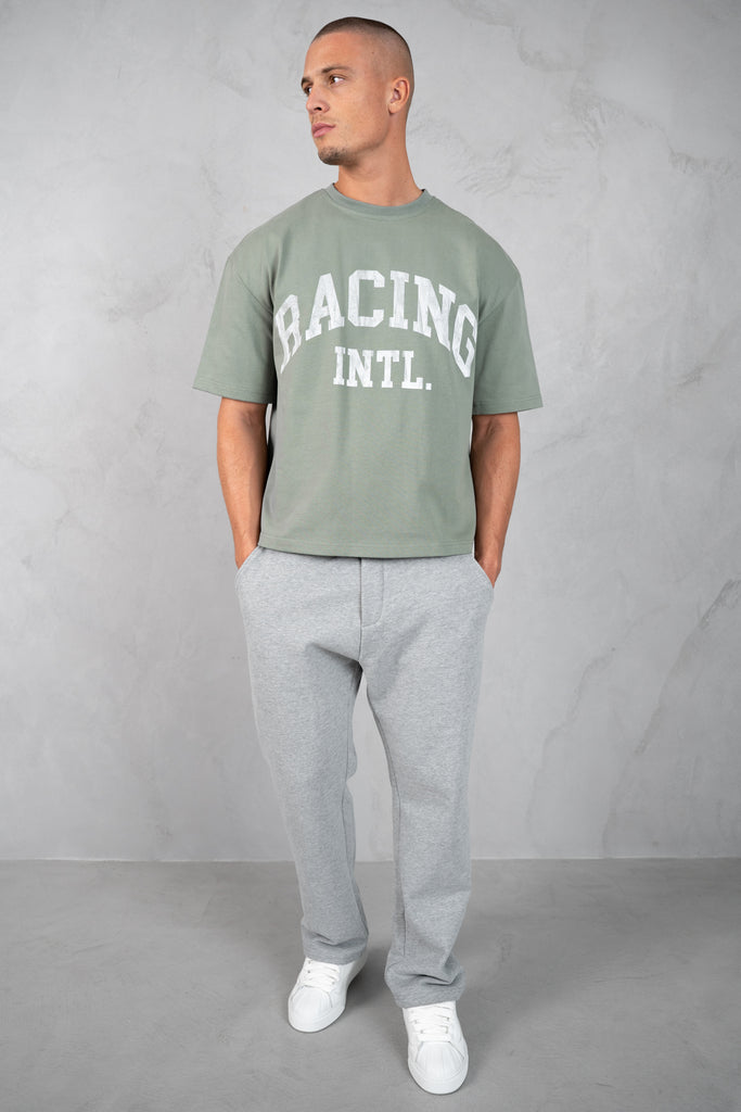 Boxy Racing INTL T-Shirt - Khaki