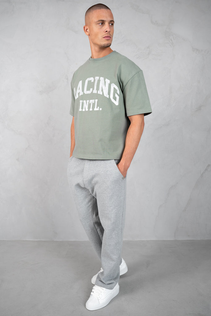 Boxy Racing INTL T-Shirt - Khaki
