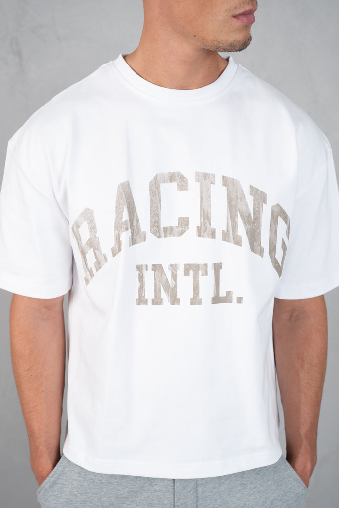 Boxy Racing INTL T-Shirt - White
