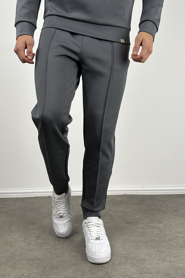 Scuba Pintuck Joggers - Charcoal