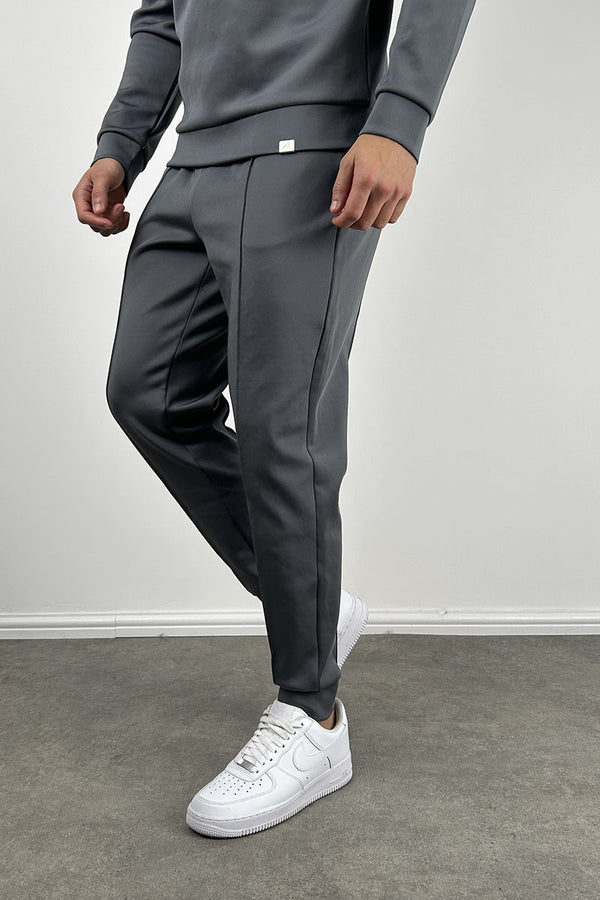 Scuba Pintuck Joggers - Charcoal