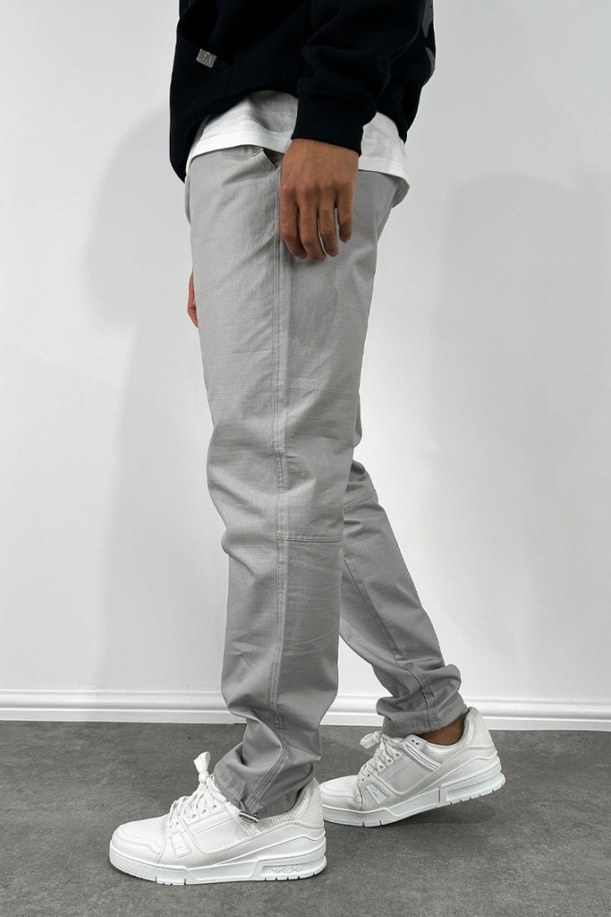 Essential Ripstop Straight Leg Cargo Pant - Grey