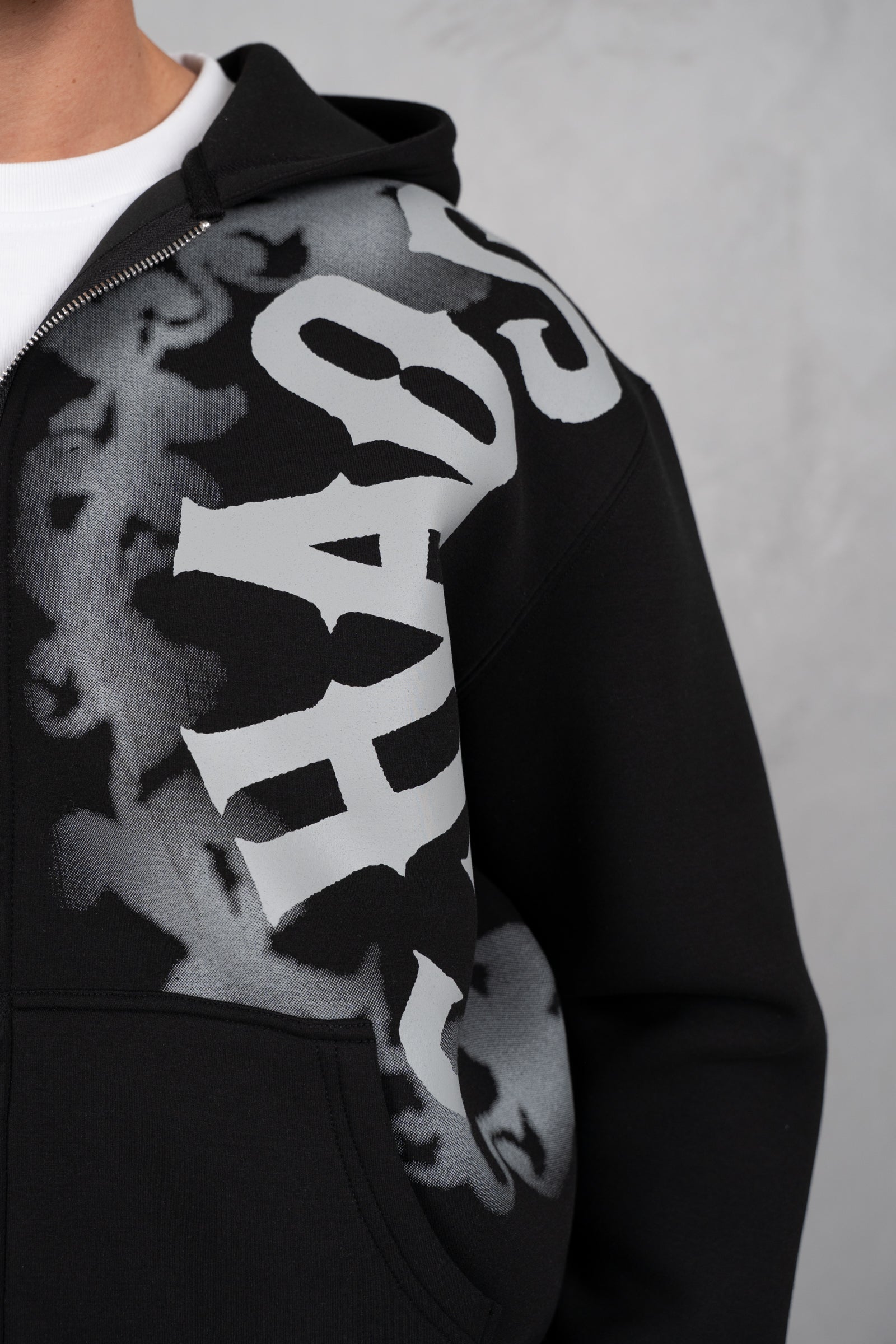 Chaos Soft Scuba Hoodie - Black