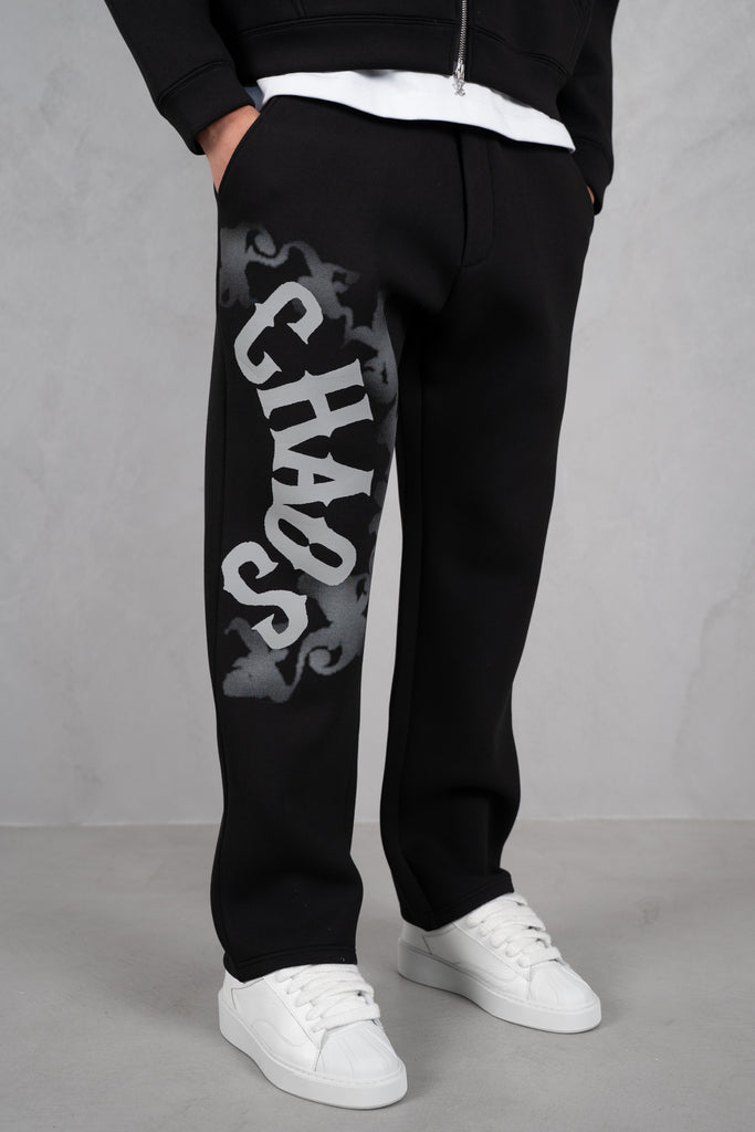 Chaos Soft Scuba Hoodie - Black
