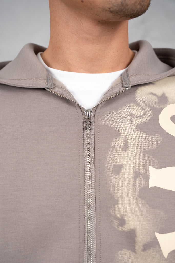 Chaos Soft Scuba Hoodie - Grey