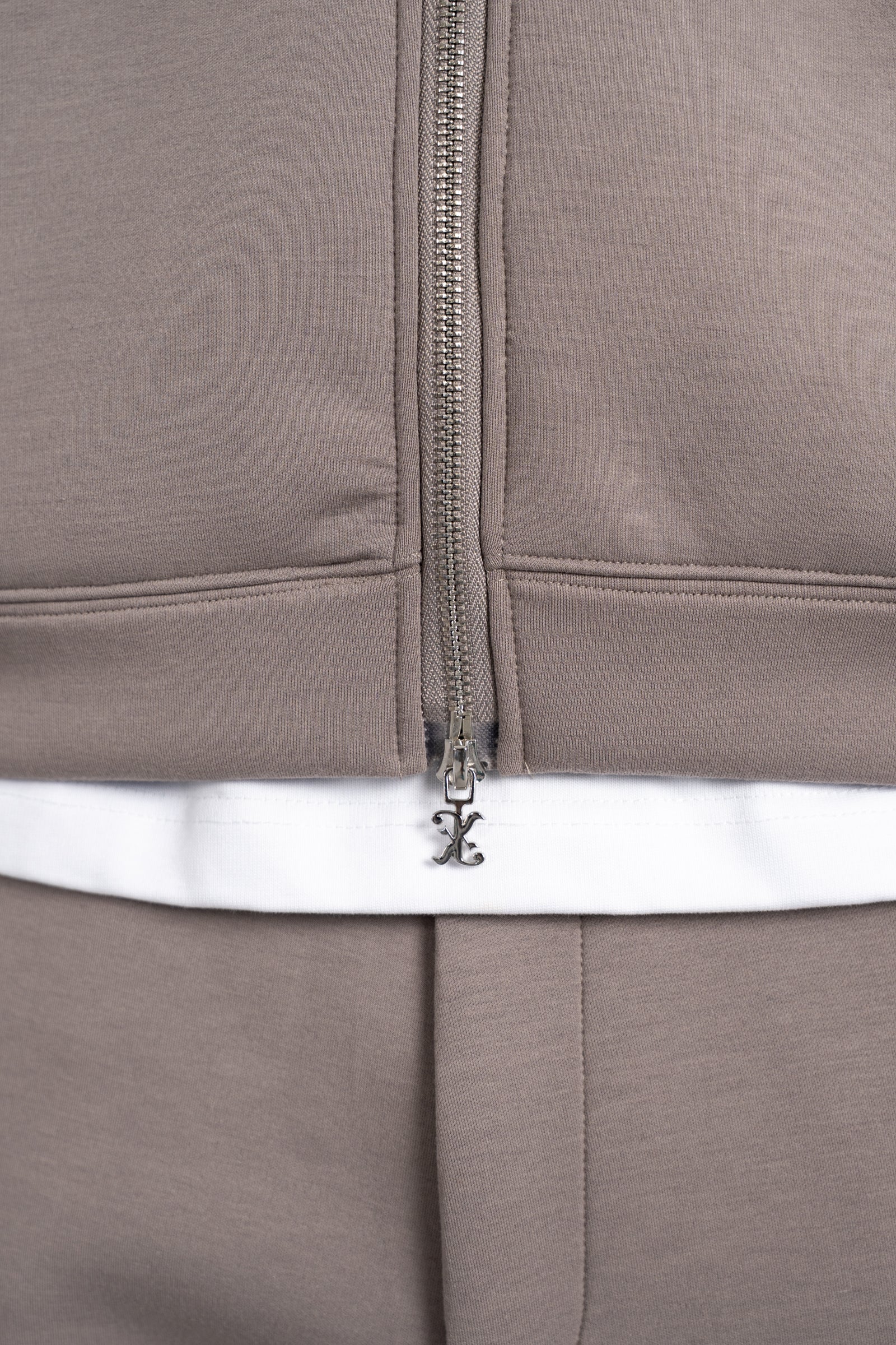 Chaos Soft Scuba Hoodie - Grey