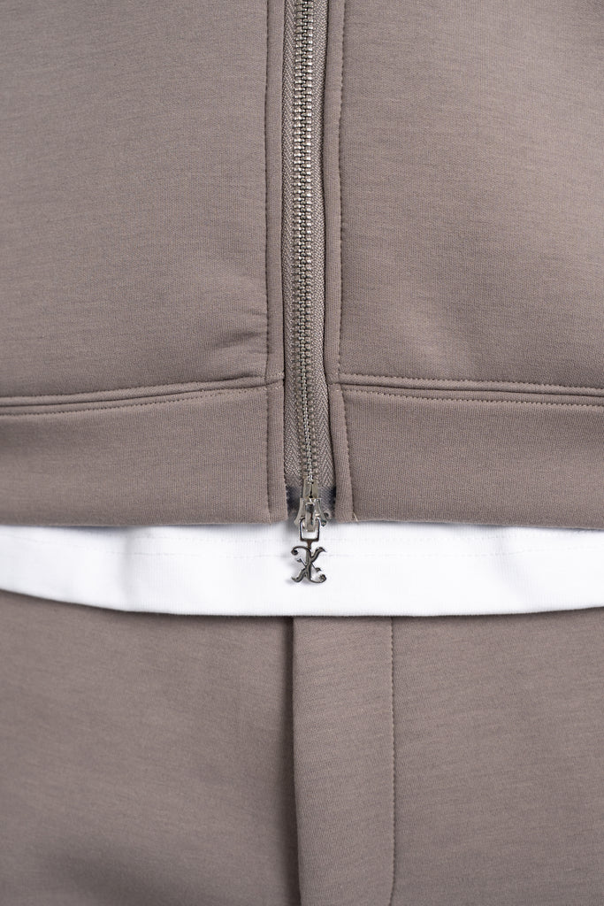 Chaos Soft Scuba Hoodie - Grey
