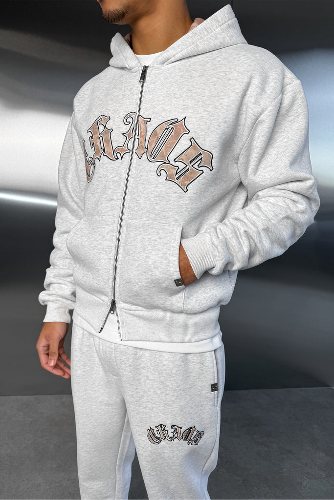 Chaos Real-Tree Camo Hoodie - Grey